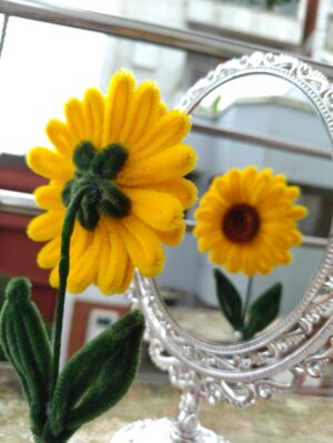 Pipe Cleaner Sunflower
